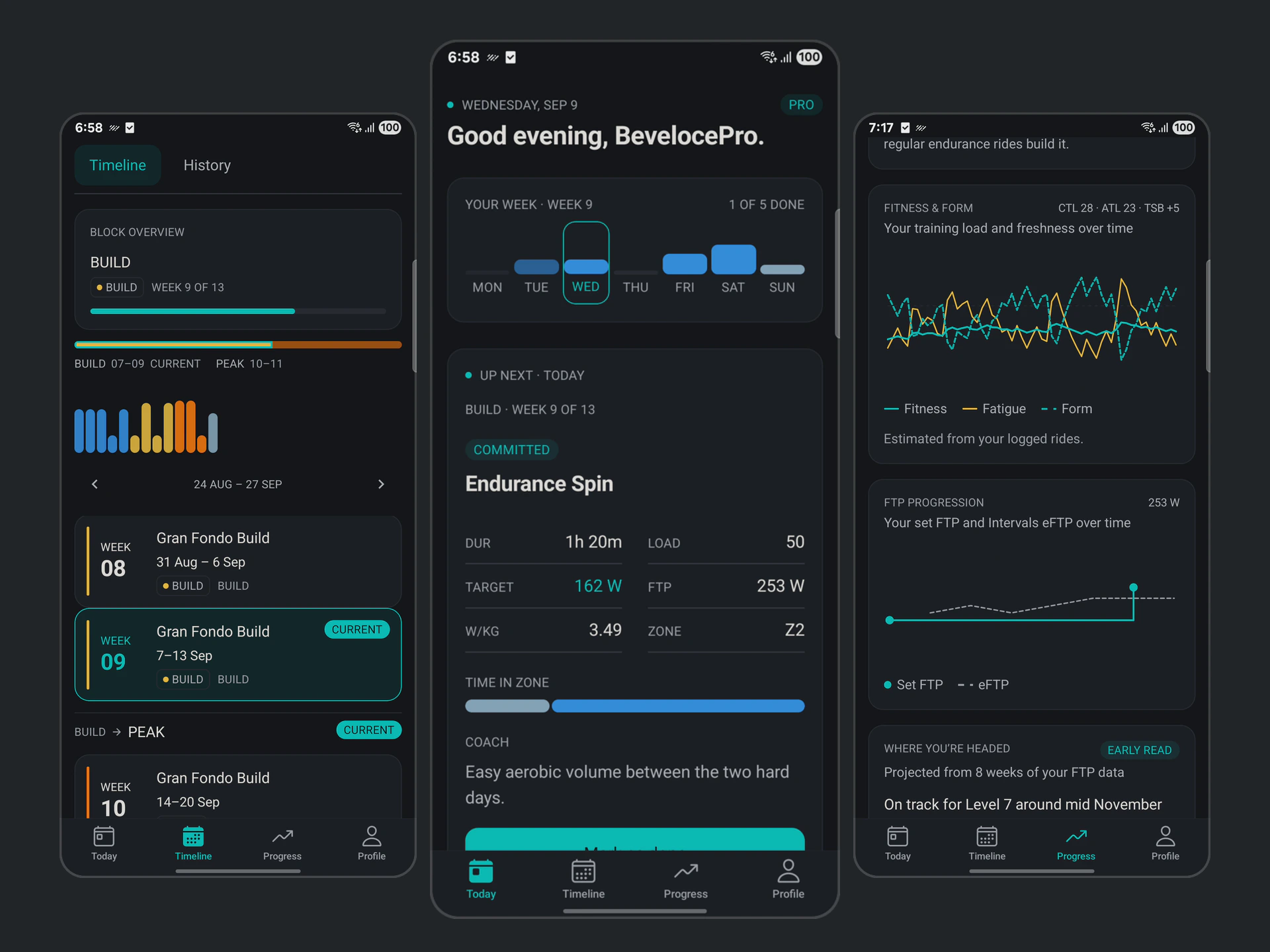 Beveloce, screenshot
